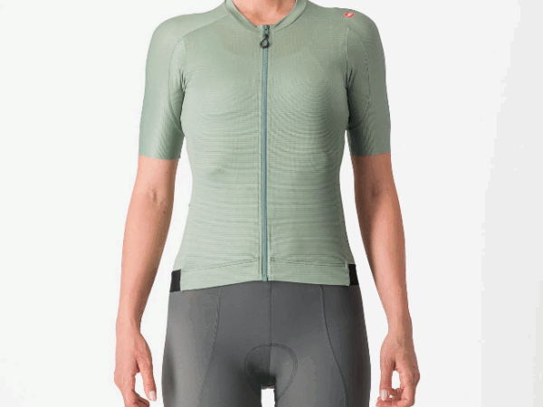 Castelli ESPRESSO W JERSEY DEFENDER GREEN